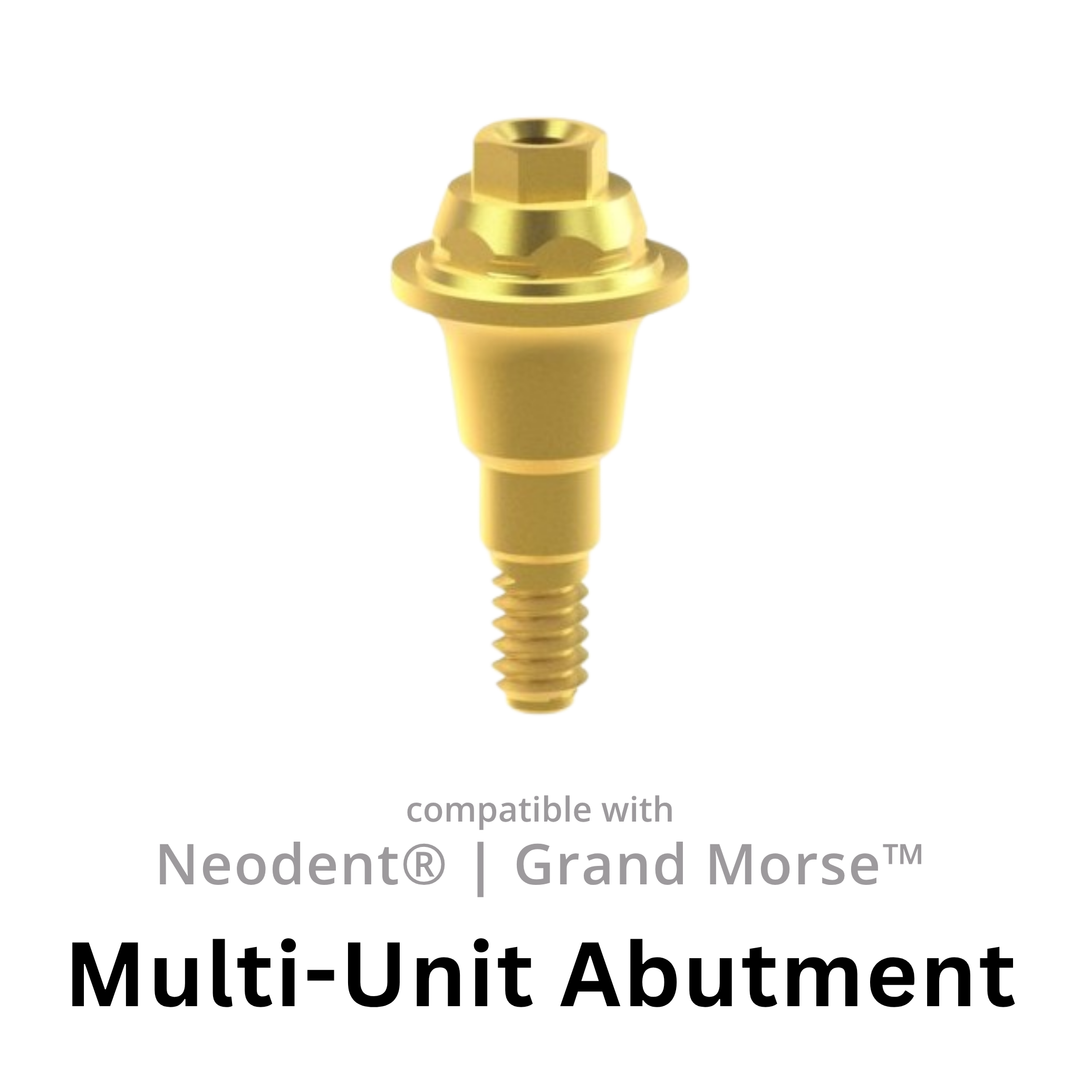 Multi-Unit Abutment Compatible With Neodent® Grand Morse™ GM Platform