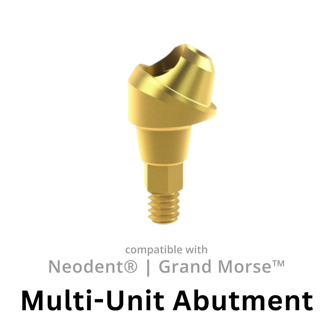 Multi-Unit Abutment Compatible With Neodent® Grand Morse™ GM Platform