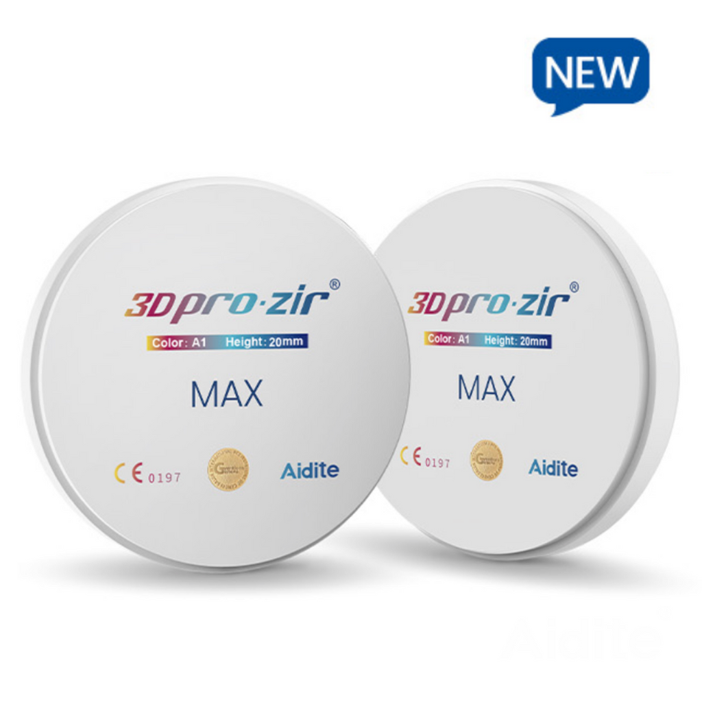 Aidite 3D Pro Zir MAX Zirconia | High-Strength Multilayer for Full