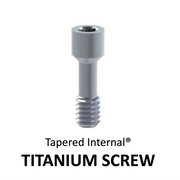 Titanium Screw compatible with BioHorizons® Tapered Internal®