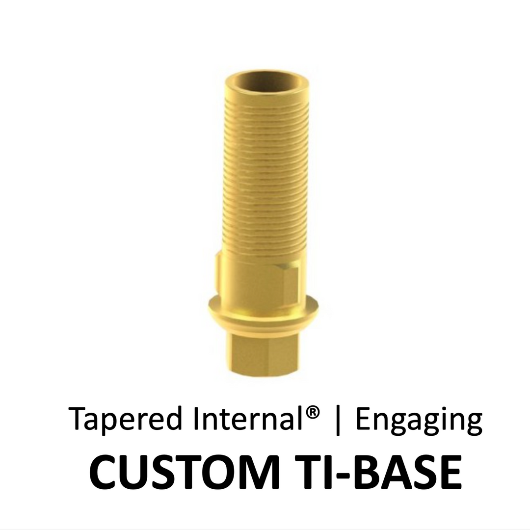 Custom Ti-Base compatible with BioHorizons® Tapered Internal®