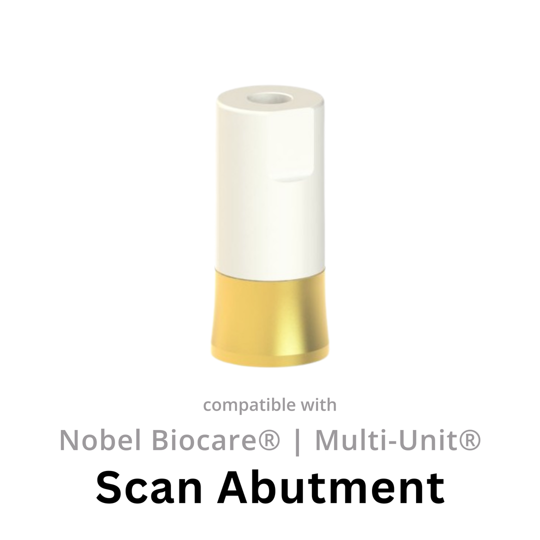 Scan Abutment compatible with Nobel Biocare® Multi-Unit®