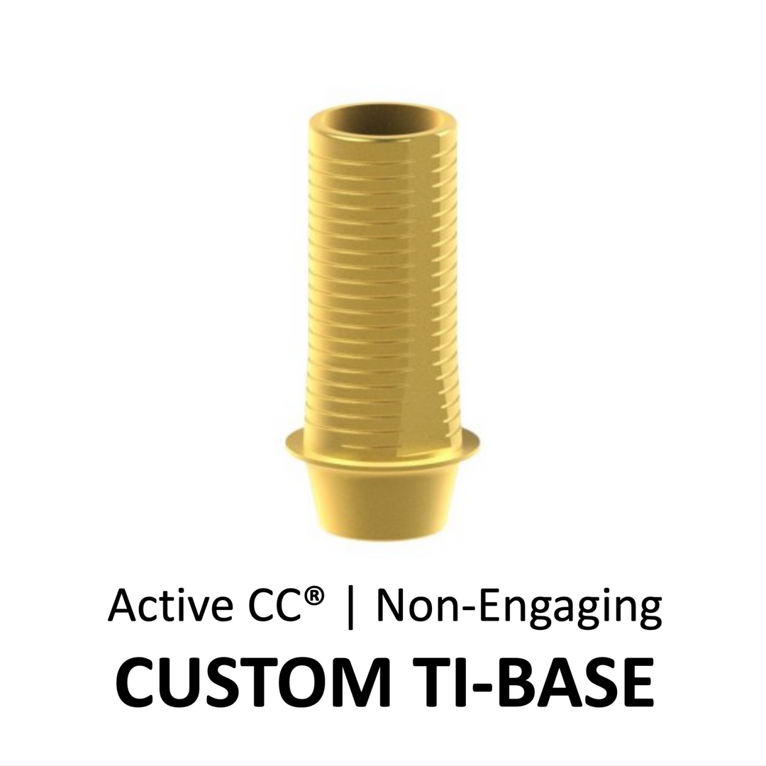 Ti-base compatible with Nobel Biocare® Nobel Active®