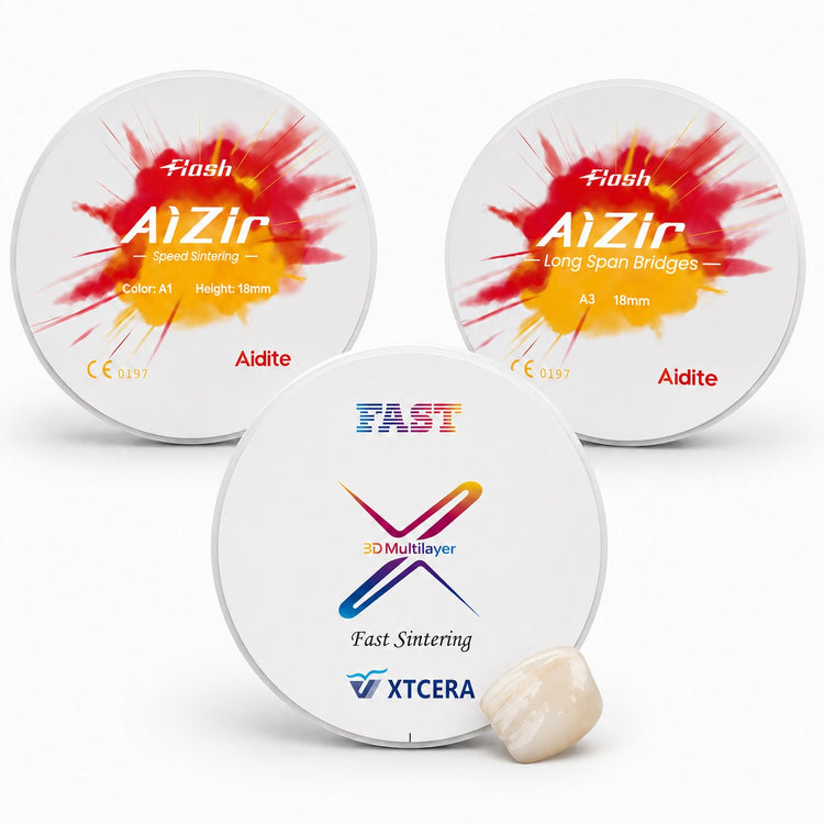 Fast Sintering Zirconia Discs
