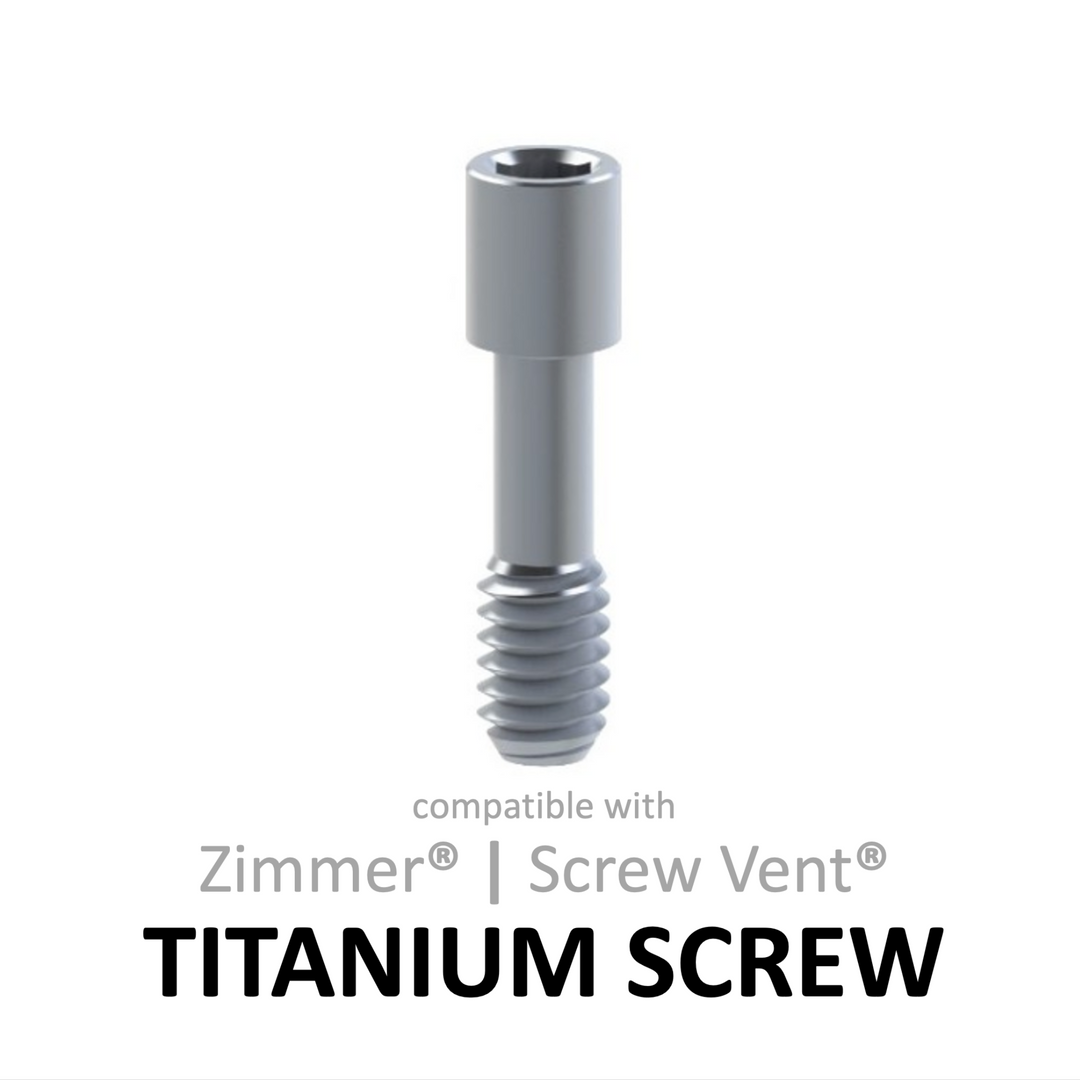 Ti Screw compatible with Zimmer® Screw Vent®