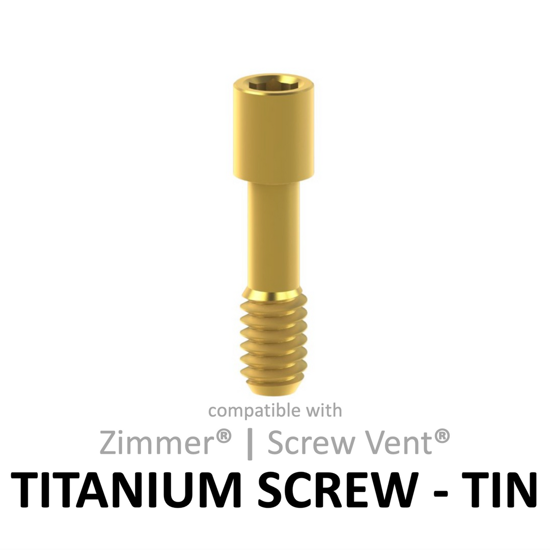 Ti Screw compatible with Zimmer® Screw Vent®