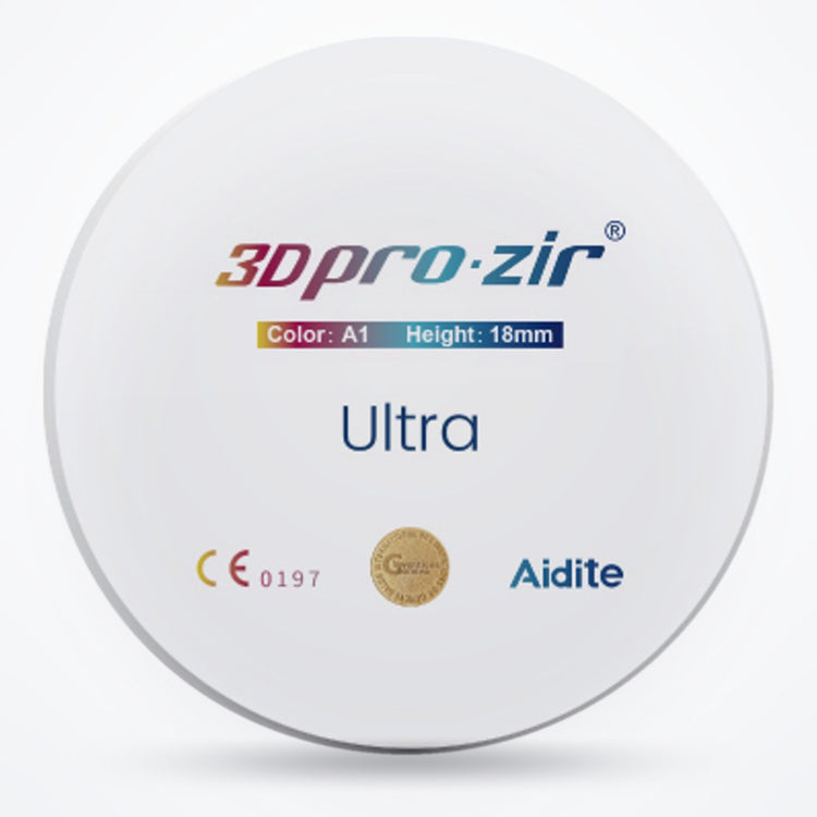 Aidite 3D Pro Zir Ultra multilayer zirconia disc