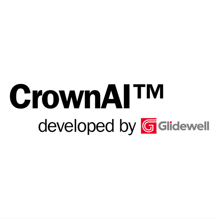 CrownAI logo, AI crown design software developed by Glidewell.