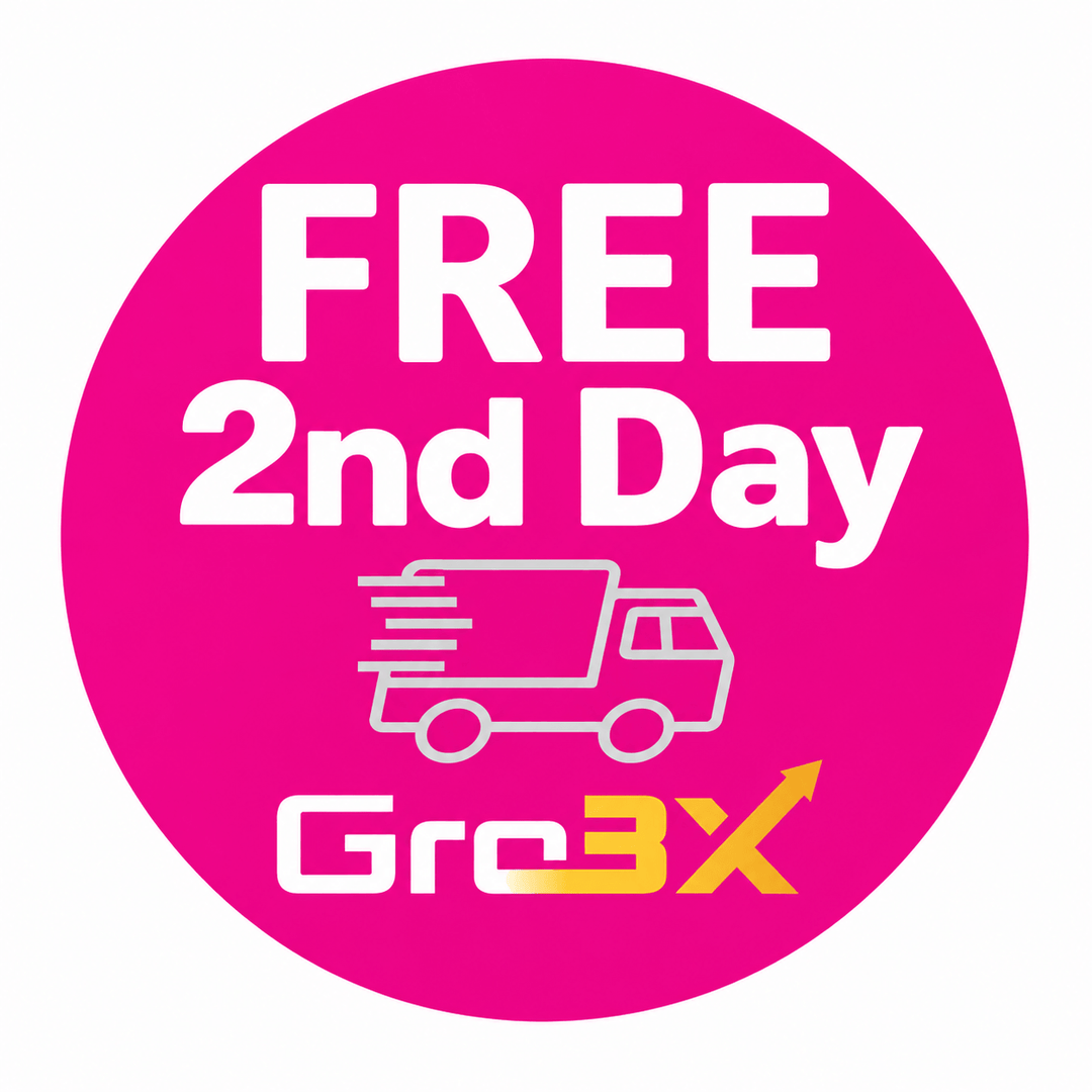 Gro3X Free 2nd Day Shipping
