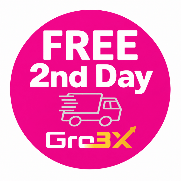 Gro3X Free 2nd Day Shipping