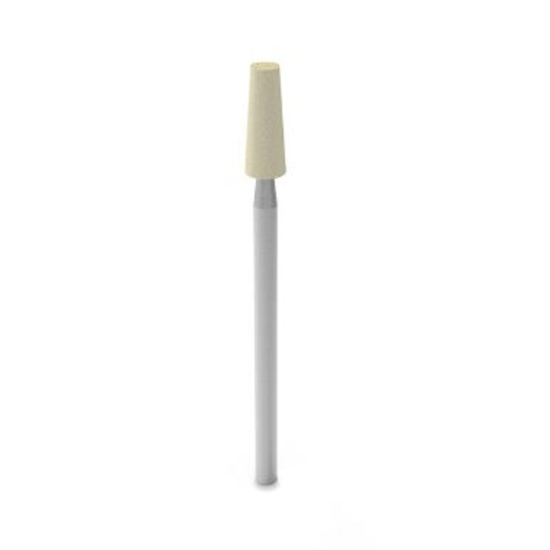 Harvest YelloStone Small Cone 4.0 x 10.5 mm diamond contouring instrument for zirconia and lithium disilicate