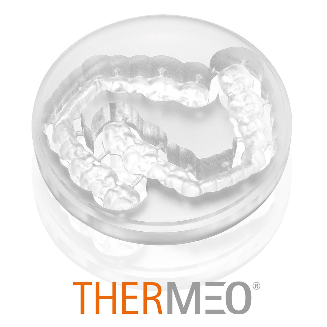 pro3dure THERMEO thermomemory dental splint milling blank for CAD/CAM occlusal splints and nightguards